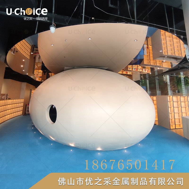 圖書館鏡面不銹鋼蜂窩板