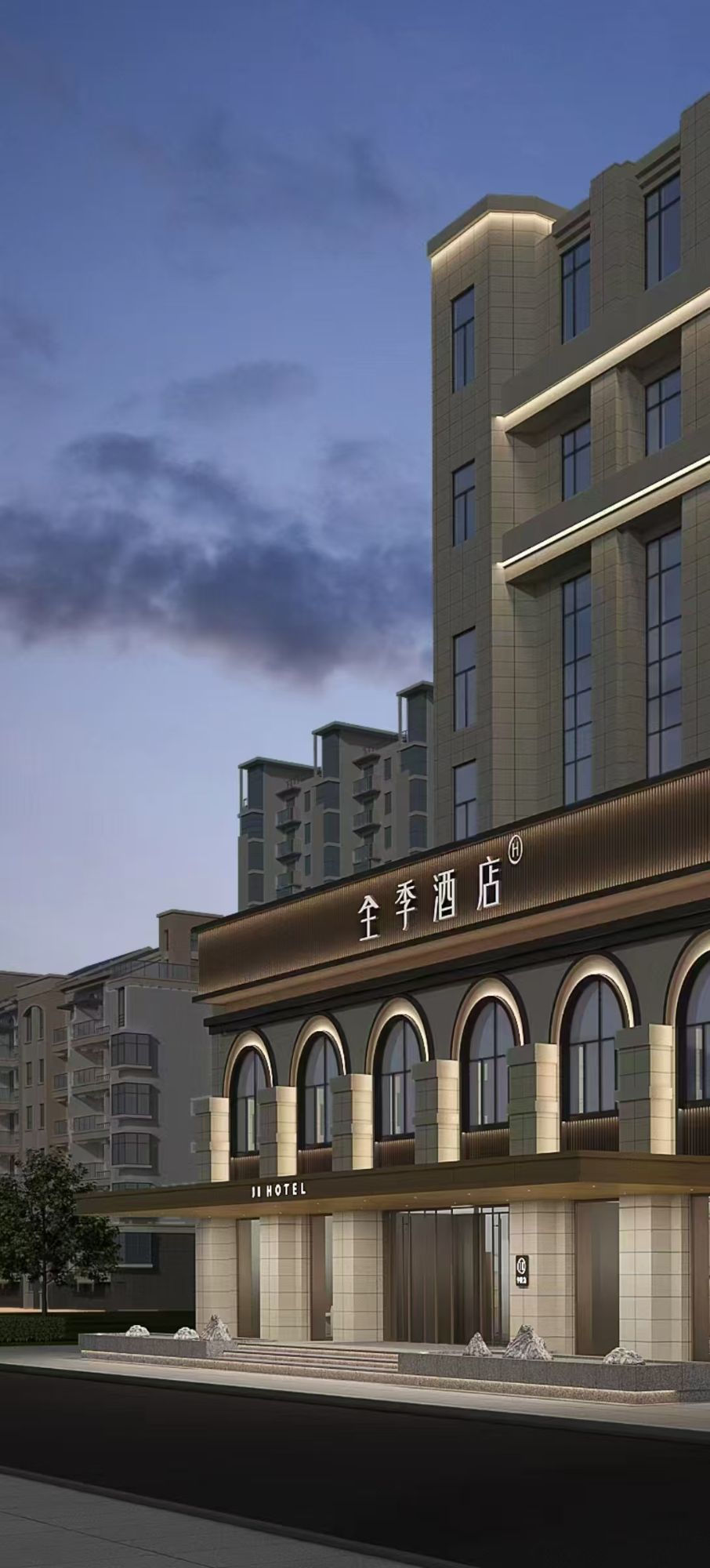 全季酒店門口那塊“皺巴巴”的金屬板，為啥看起來挺高級(jí)？