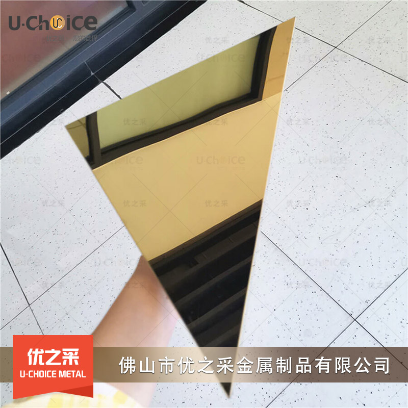 優之采鏡面蜂窩板、304鈦金不銹鋼蜂窩板